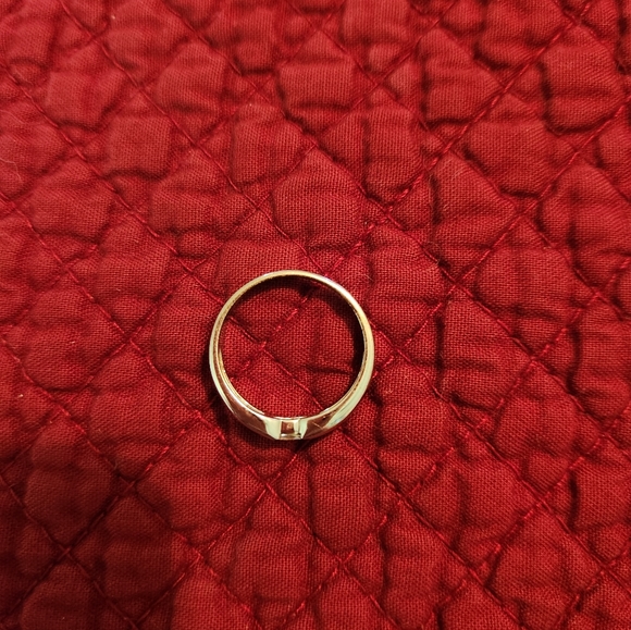 Lady Remington Silver Tone and Clear Crystal Stone Ring Size 7 - Picture 6 of 7